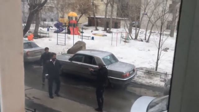 Разборки на дороге