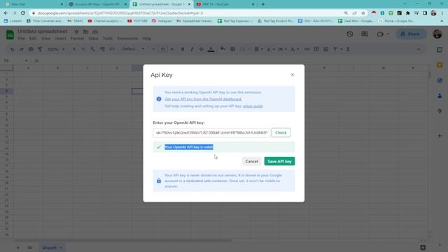 HOW TO INTEGRATE CHATGPT AI INSIDE GOOGLE SPREADSHEETS TUTORIAL | 2023 смотреть онлайн
