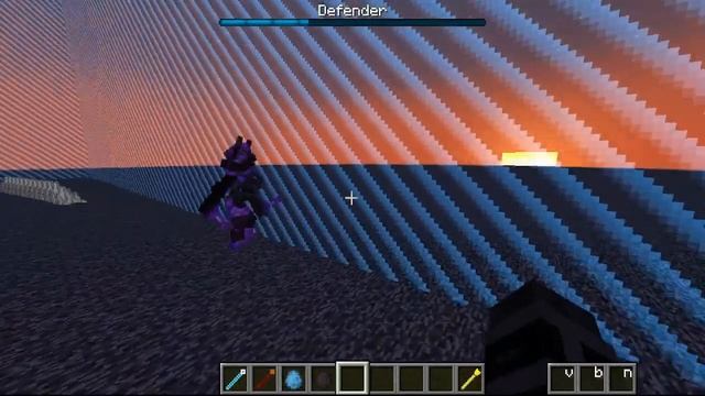 Minecraft Mob Battle 16: Defender vs Mutant Wither Skeleton X смотреть онлайн