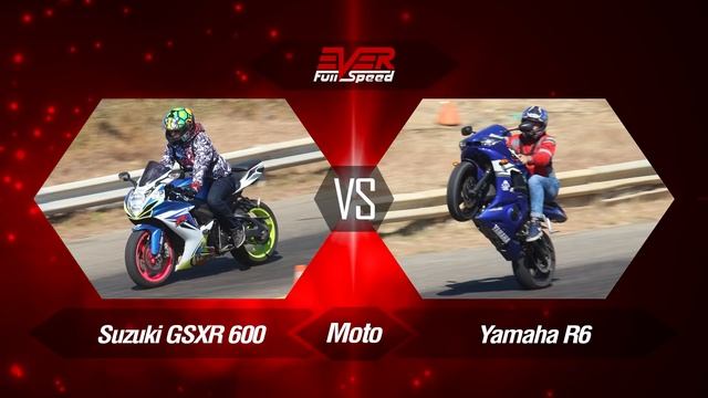 Suzuki GSXR 600 vs Yamaha R6 ? DRAG RACING ? DUELO DE MOTOS ??? смотреть онлайн