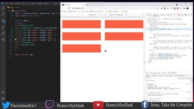 Simple Grid - Chakra UI смотреть онлайн
