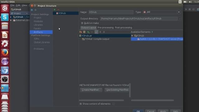 Creating artifacts in IntelliJ смотреть онлайн