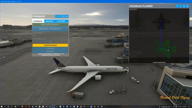 MSFS Toolbar Pushback - Pre Planning The Pushback смотреть онлайн