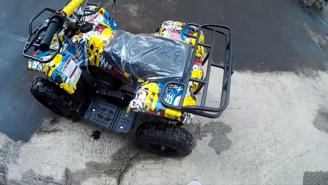 Детский квадроцикл на бензине ATV Classic mini смотреть онлайн