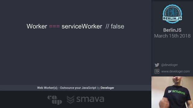 Web Workers — Outsource your JavaScript смотреть онлайн