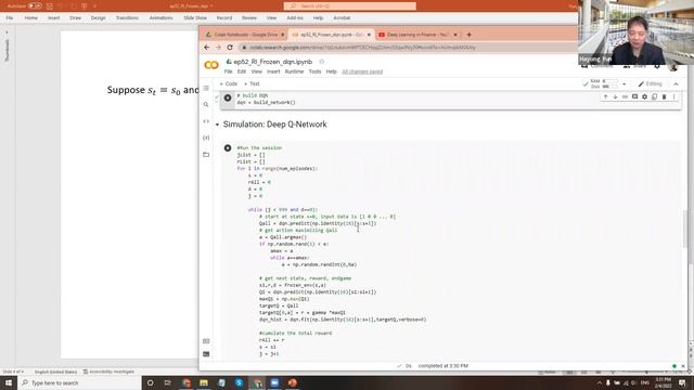 Episode 52. Reinforcement Learning: Frozen using Deep Q-Network (DQN) смотреть онлайн