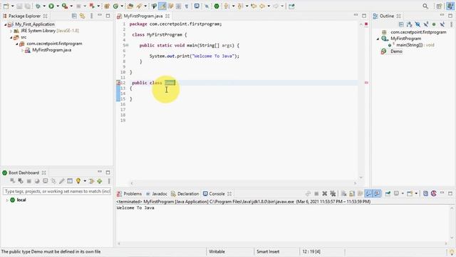 Why FileName is same as ClassName in Java ? | Cecret Point смотреть онлайн
