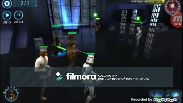 ОБЗОР игры:STAR WARS HEROES смотреть онлайн