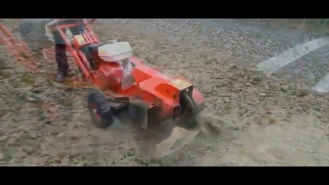 Вот как нужно убирать пни - проще не бывает! смотреть онлайн