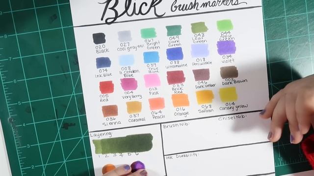 BLICK Studio BRUSH Marker Review | Copic Alternative w/ a Brush Nib смотреть онлайн