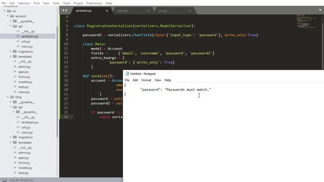 Register a New User (Django Rest framework) смотреть онлайн