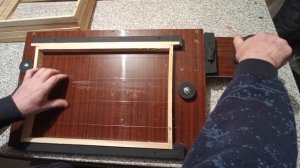 Станок для быстрой натяжки проволоки на рамки. Своими руками.