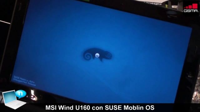 MSI Wind U160 Con SUSE Moblin OS
