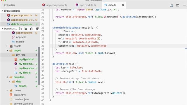 How to Store Files on Firebase Storage with Ionic смотреть онлайн