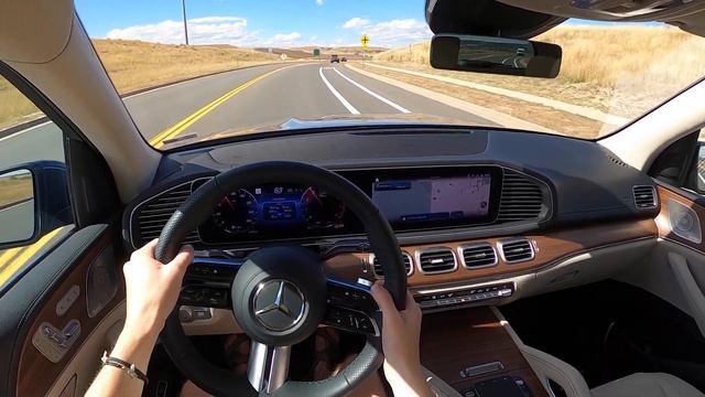 2024 Mercedes-Benz GLS 450 - POV Test Drive (Binaural Audio) смотреть онлайн