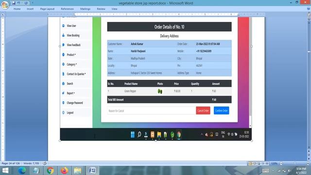 Project Report - Online Vegetable Store || JSP MYSQL Eclipse смотреть онлайн