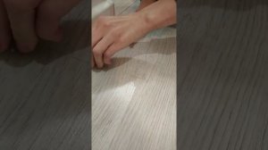 обработка швов ламината воском