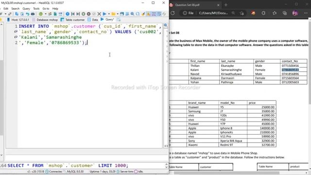 Database Question Series | Question 08 | Java Institute For Advanced Technology смотреть онлайн