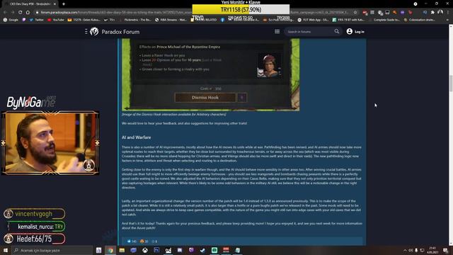 Crusader Kings 3 1.4 Güncellemesi | 58. Geliştirici Günlüğü | Yenilikler смотреть онлайн
