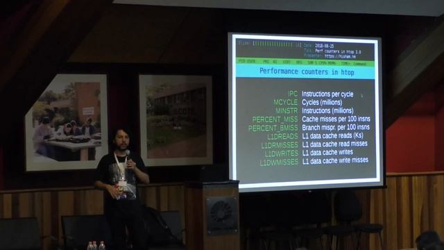 Performance counters in htop 3.0 – Hisham Muhammad смотреть онлайн