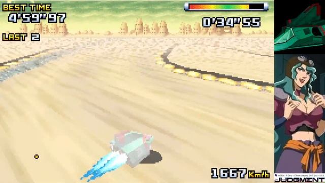F-Zero Climax - Sand Ocean Key Break 2 - 1:00:42 Panzer Emerald (MWR) смотреть онлайн