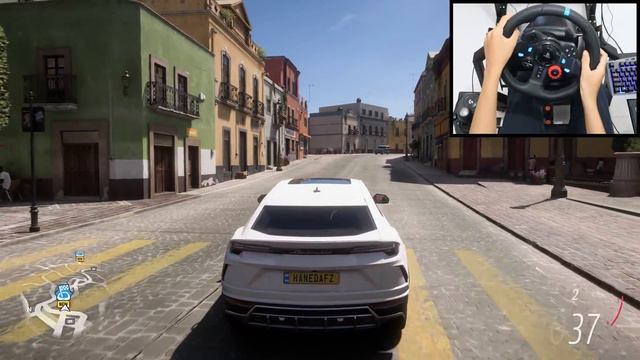 Lamborghini Urus - Forza Horizon 5 | Logitech g29 gameplay смотреть онлайн