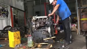 Двигатель Перкинс первый запуск после ремонта