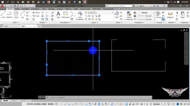 Using Break and Join command in Autocad 2018 смотреть онлайн
