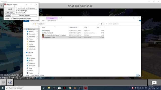 Best MCPE PVP Client | Fate Client V4 (Minecraft Bedrock Edition) смотреть онлайн