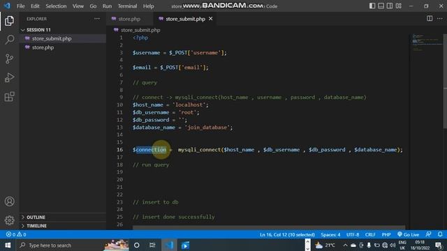 Create row into database using PHP with Bootstrap part 3 смотреть онлайн