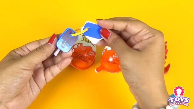 Kinder Joy 4 Surprise Eggs for Boys & Girls Kinder Eggs Opening | Toyz collector смотреть онлайн