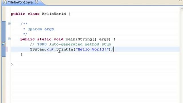 Lesson 1.2. Создание консольного приложения Java в Eclipse смотреть онлайн
