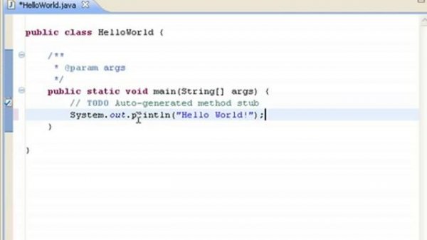 Lesson 1.2. Создание консольного приложения Java в Eclipse
