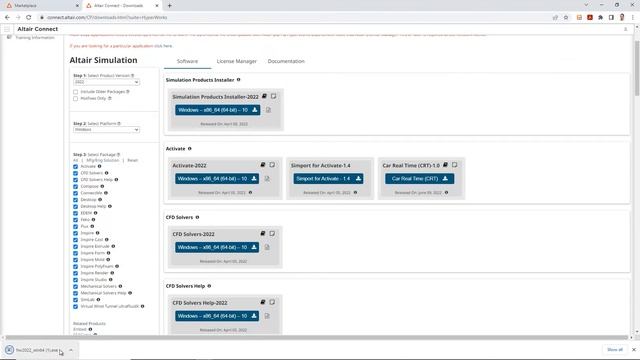 Installing Altair Software Tools using the HyperWorks Master Installer смотреть онлайн