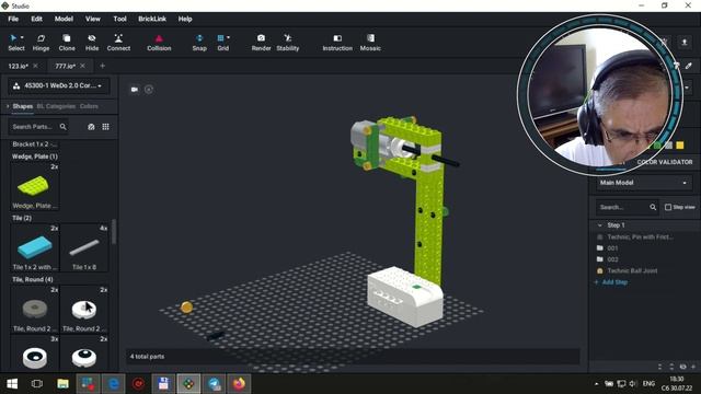 Мастер-класс - Сборка моделей и создание инструкций по сборке в программе Studio 2 0 смотреть онлайн