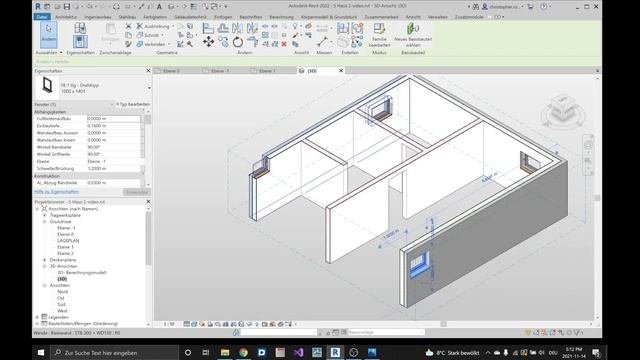 Autodesk Revit Basics - kleines Einfamilienhaus (4K Qualität) смотреть онлайн
