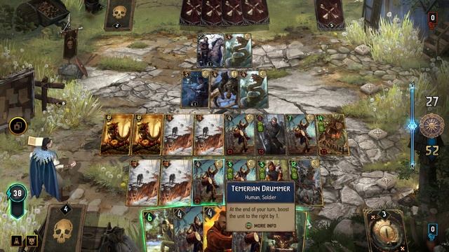 GWENT: Rogue Mage - lvl 100 Grandmaster full run with bulwark смотреть онлайн