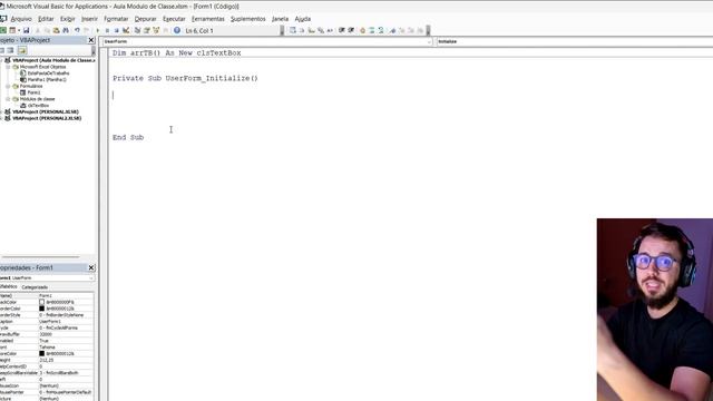 #02 Módulo de Classe VBA Excel смотреть онлайн