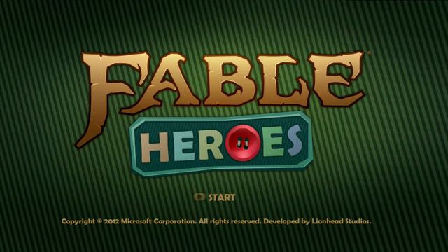 Fable Heroes Title Screen (Xbox 360) смотреть онлайн