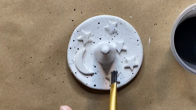 AIR DRY CLAY DIY DECOR *FUNCTIONAL* | Speckled Black Pepper, Air Plant Holder, AESTHETIC Ring Dish смотреть онлайн