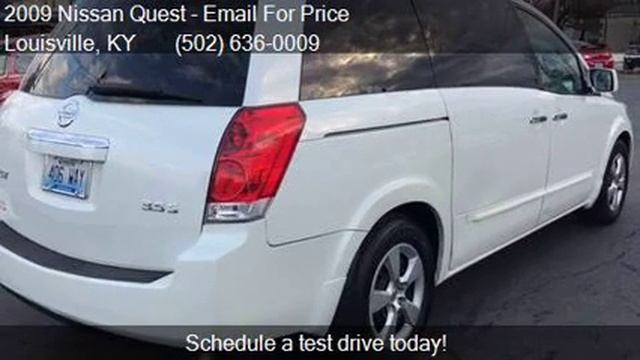 2009 Nissan Quest 3.5 S 4dr Mini Van for sale in Louisville, смотреть онлайн