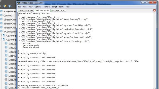 04.02-10 Oracle_10gR2_DataGuard_4.2 Step 10 Create the Physical Standby Database.avi смотреть онлайн