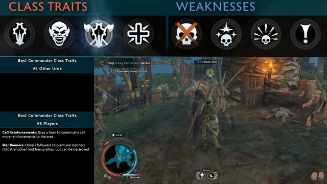 BUILD THE BEST URUK FOR PITS & FORTRESS - What Skills to Look Out For | Shadow of War смотреть онлайн