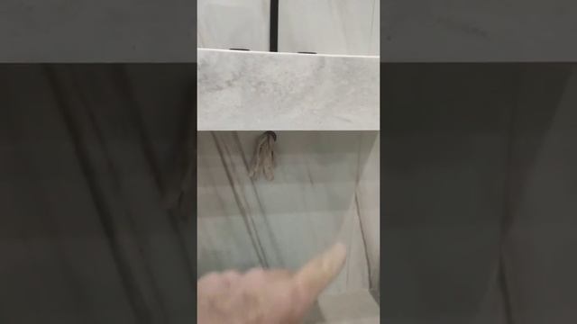 Столешница с раковиной в ванную комнату из искусственного акрилового камня. k10stone.ru смотреть онлайн
