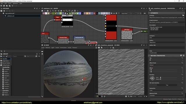 Substance Designer: How do I remove seams with the Safe Transform node? смотреть онлайн