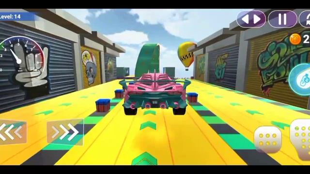 Car Games 3D - Mega Ramp Car Racing Stunt - Android Gameplay смотреть онлайн
