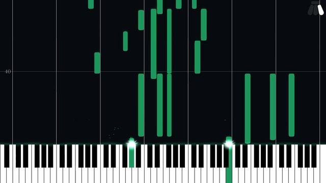 Vague Hope (Cold Rain) - NieR: Automata - Easy Piano Tutorial смотреть онлайн