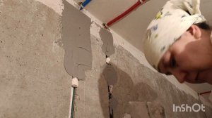 Как заделать штробы после электрика