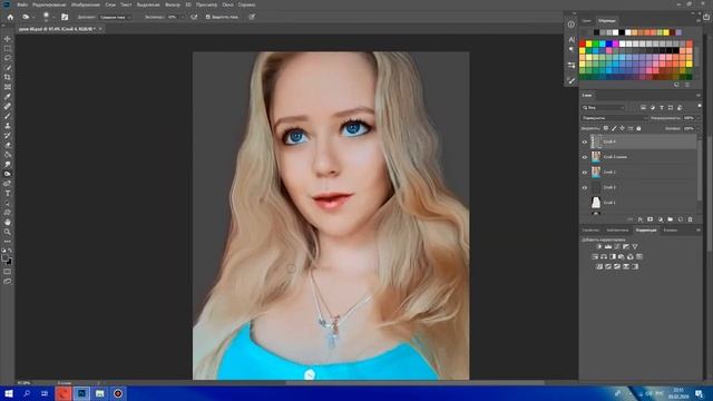 PHOTOSHOP. ИЗ ЧЕЛОВЕКА В КУКЛУ! АРТ ОБРАБОТКА ФОТОГРАФИИ. ART PHOTO PROCESSING! смотреть онлайн