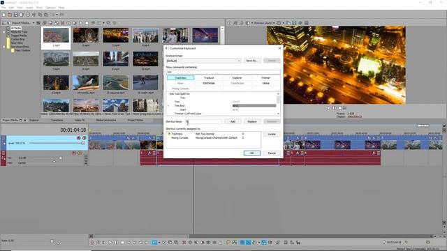 Vegas Pro 17 - как поменять горячие клавиши смотреть онлайн